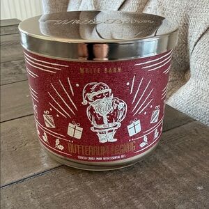 White Barn/Bath & Body Works Butterrum Eggnog Candle